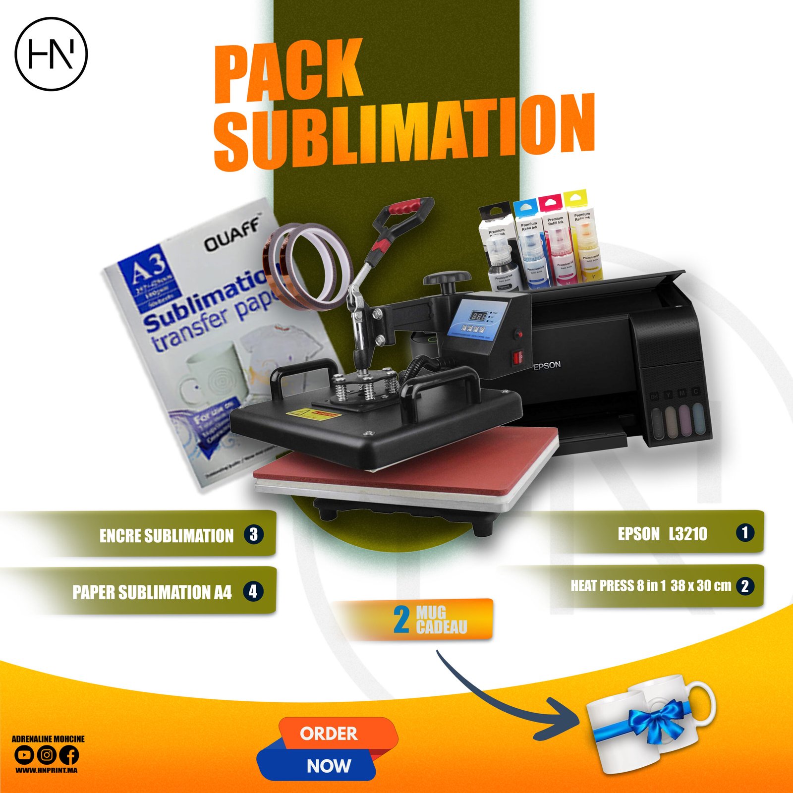 PACK DE SUBLIMATION Q