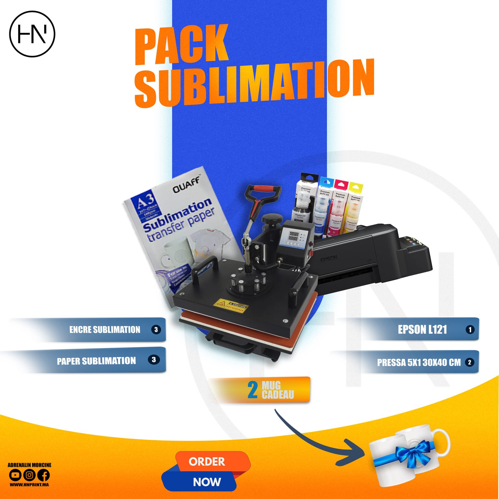 Pack de sublimation A